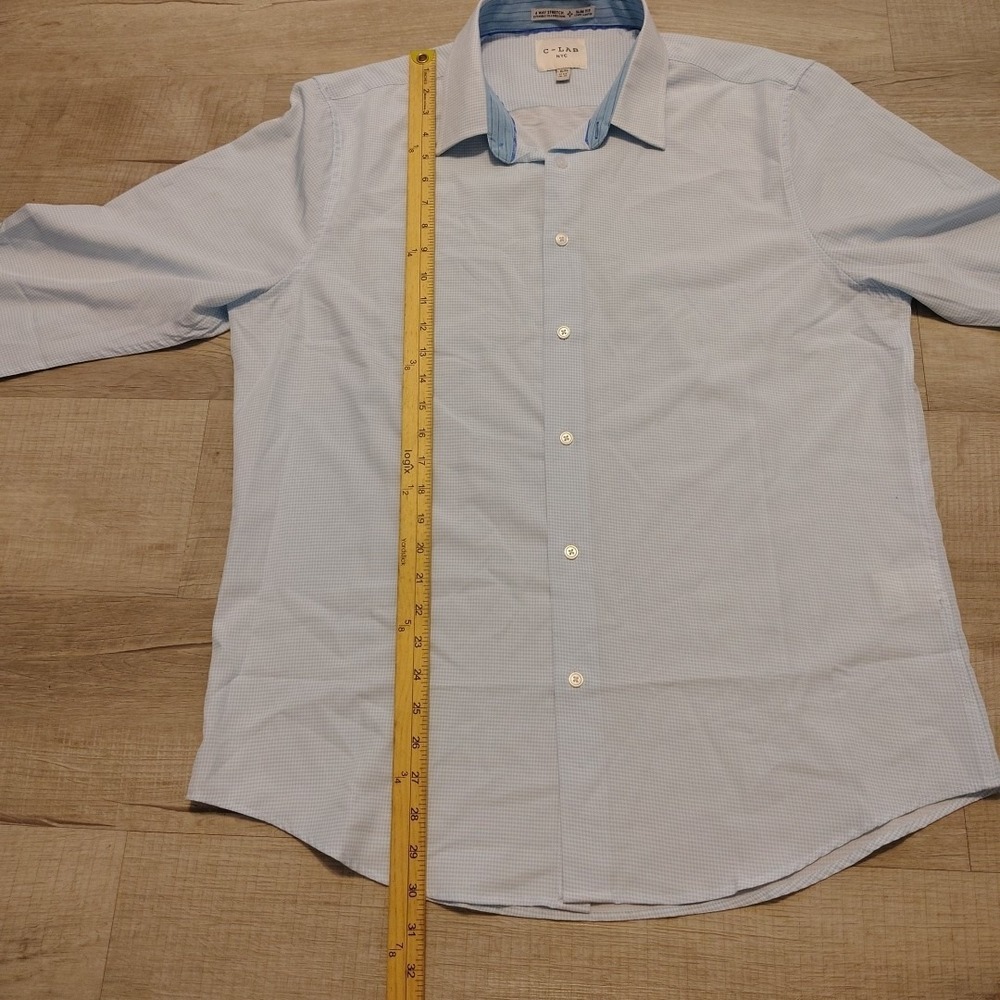 C lab 4 Way Stretch Button‎ Shirt Long Sleeve XL Lot Bundle 3 Performance - Picture 4 of 10